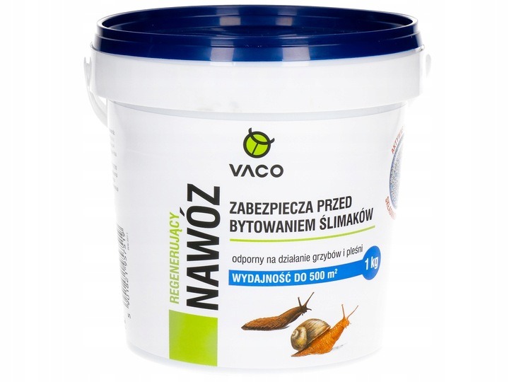 Regeneračné, prírodné hnojivo na slimáky VACO 1 kg