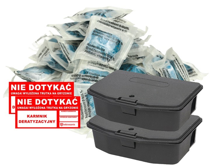 Profesionálna súprava na boj s myšami, potkanmi a hlodavcami