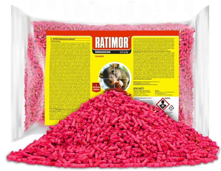 Jed granule pre potkany a myši 1kg