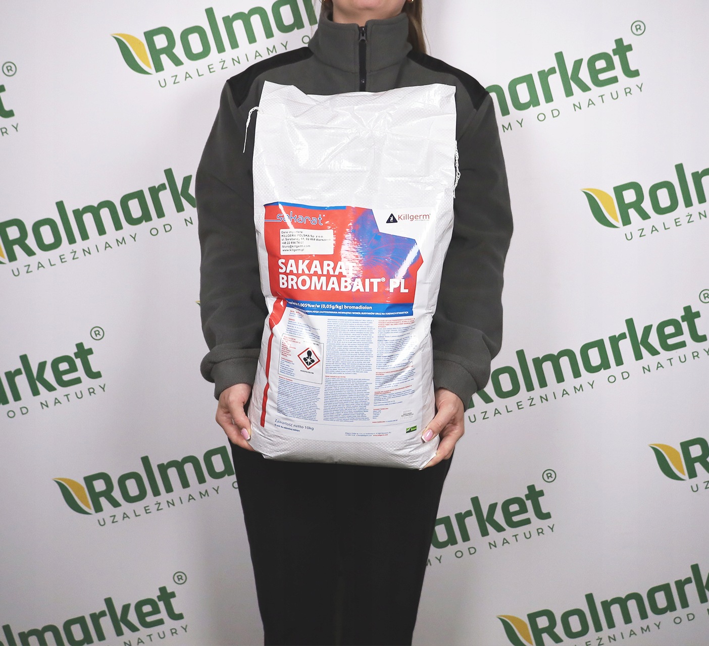 Sakarat Bromabait obilná nástraha na myši a potkany, 10 kg