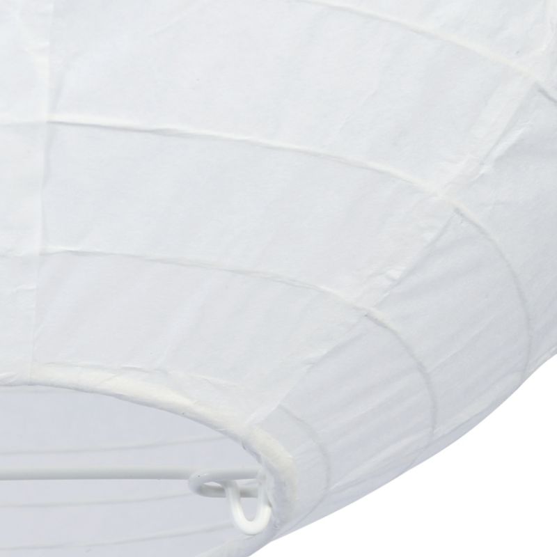Papierové tienidlo Raqis 58 cm biele