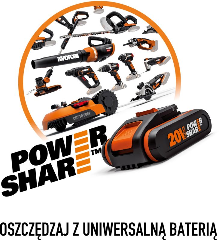 Akumulátor Worx 20 V 6,0 Ah