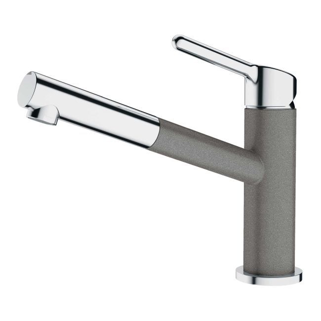 Výsuvná drezová batéria Franke Orbit, kamenná šedá