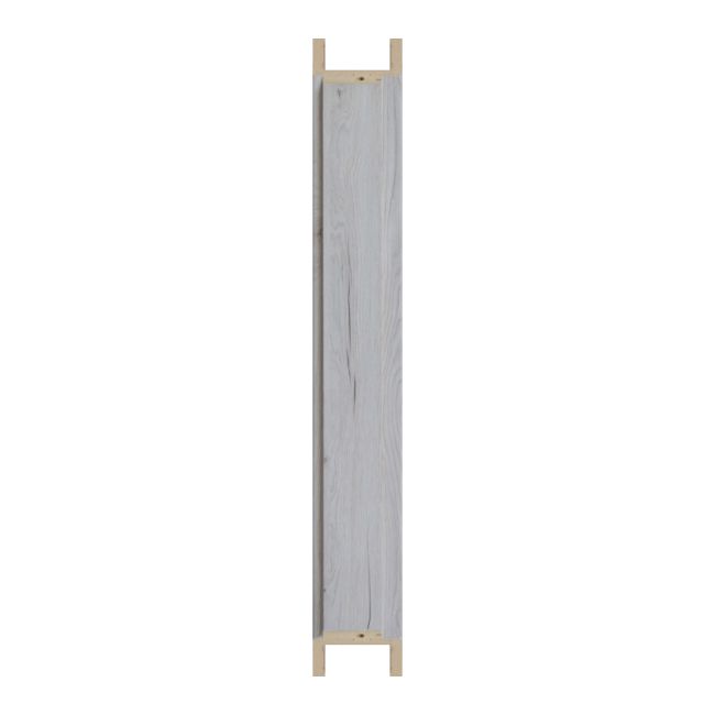 Nastaviteľný nosník rámu dverí Winfloor 100-140 mm 90 strieborný