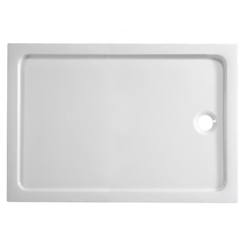 Obdĺžniková akrylátová vanička Dommel 100 x 80 x 15 cm