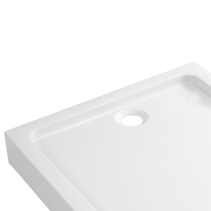 Obdĺžniková akrylátová vanička Dommel 100 x 80 x 15 cm