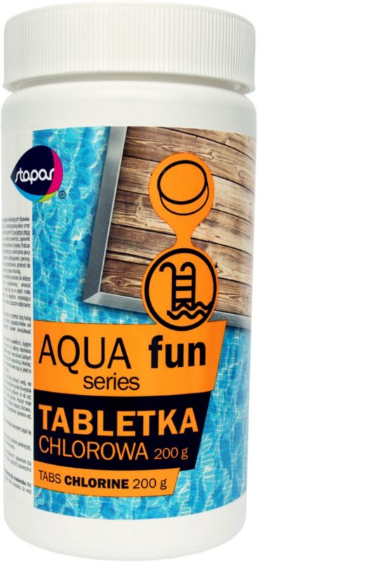 Chlór do bazénov, tablety 200 g, Stapar 1 kg