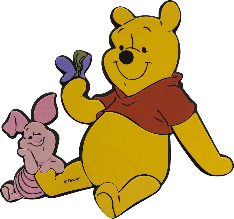 Dekorácia na stenu Disney Macko a prasiatko