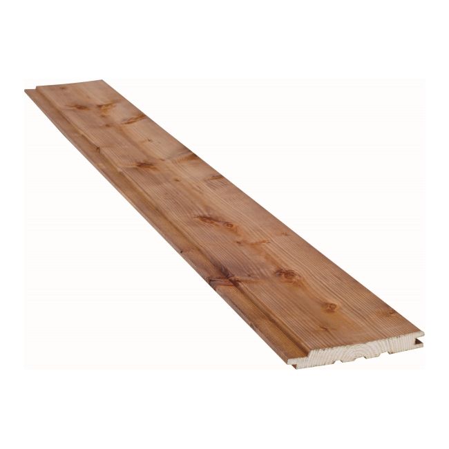 Impregnovaná smreková fasádna doska 19 x 146 x 3000 mm 2,63 m2
