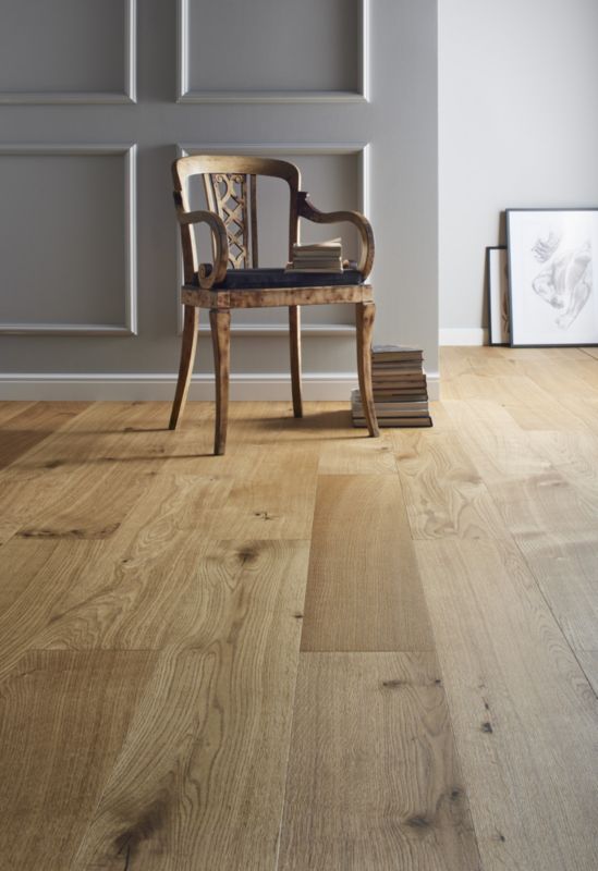 Zipsová dyhovaná podlahová doska Beskidzka Floor Oak Nature lakovaná 1,52 m2