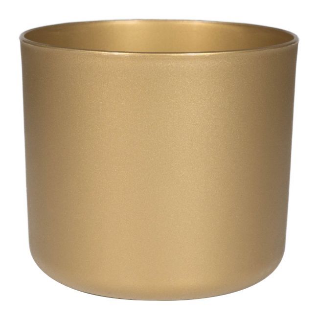 Upcyklovaný zlatý kvetináč 10,5 cm