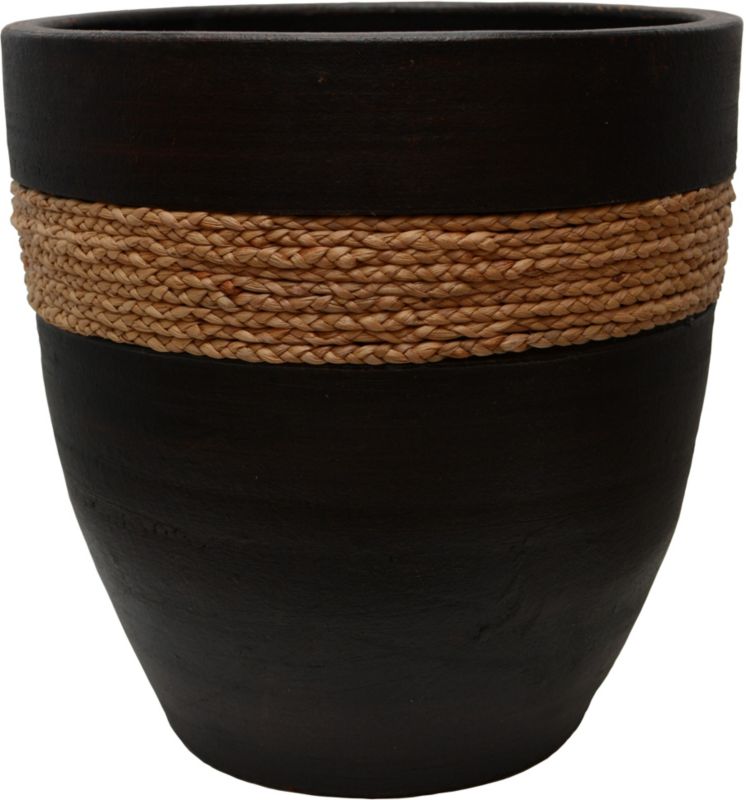 Kvetináč s opletom, priem 22 cm