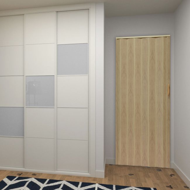 Skladacie dvere Natura 001P-80-50 dub sonoma