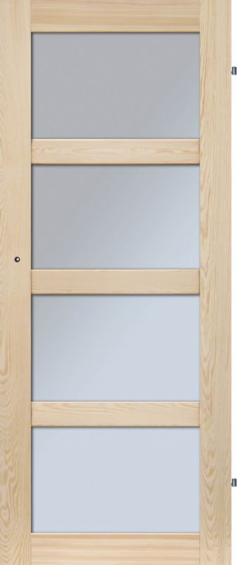 Izbové dvere Connemara 80, pravé, borovica bez uzlov