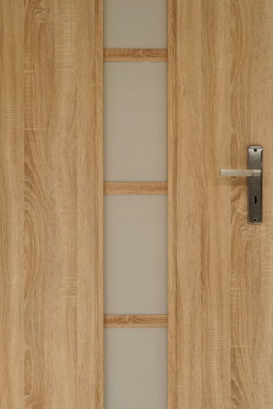 Oľga 90 pravé izbové dvere, dub sonoma