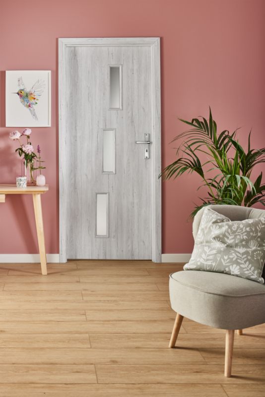 Izbové dvere Roma 80 pravé, dub strieborný