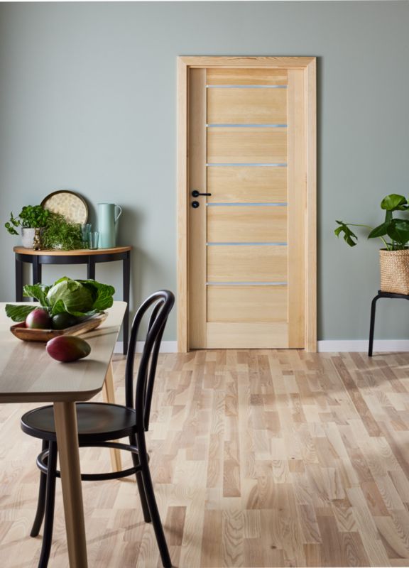Toreno 80 ľavé izbové dvere, borovica bez uzlov