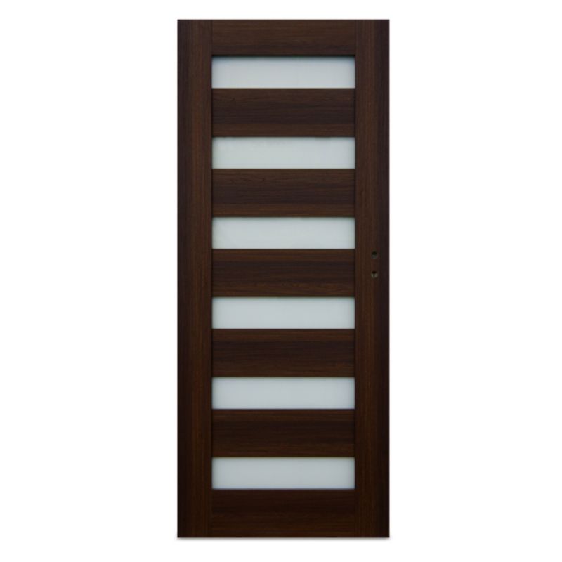 Dvere do izby Windoor Trame 80 vľavo, orech sever