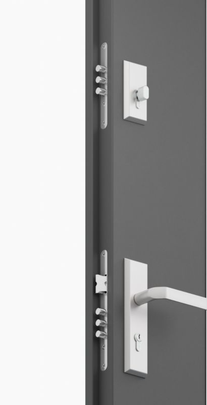 Masívne vonkajšie dvere Toreto 90 ľavé antracit