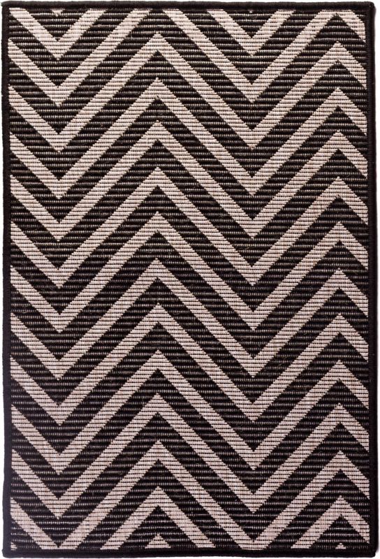 Koberec Flox 100 x 150 cm cik-cak/antracit