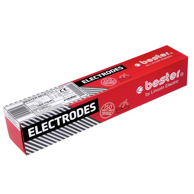 Rutilové elektródy Bester 6013 3,2 x 350 mm 5 kg 172 ks.