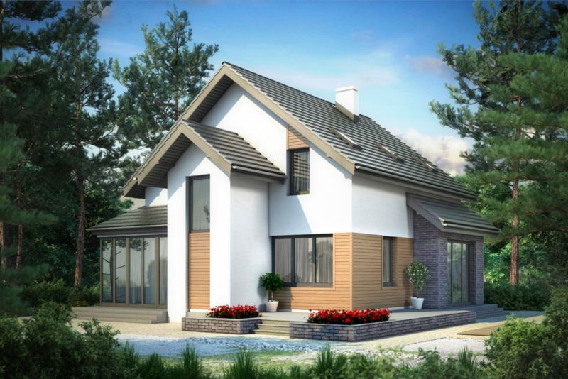 VOX PVC fasáda, 7,5 m2, zlatý dub