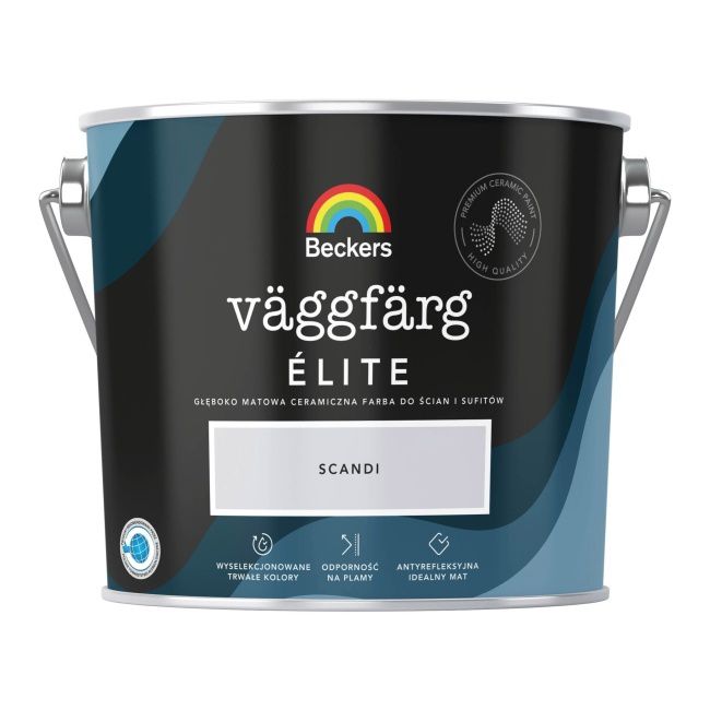 Beckers Vaggfarg Elite scandi farba na keramiku 2,5l