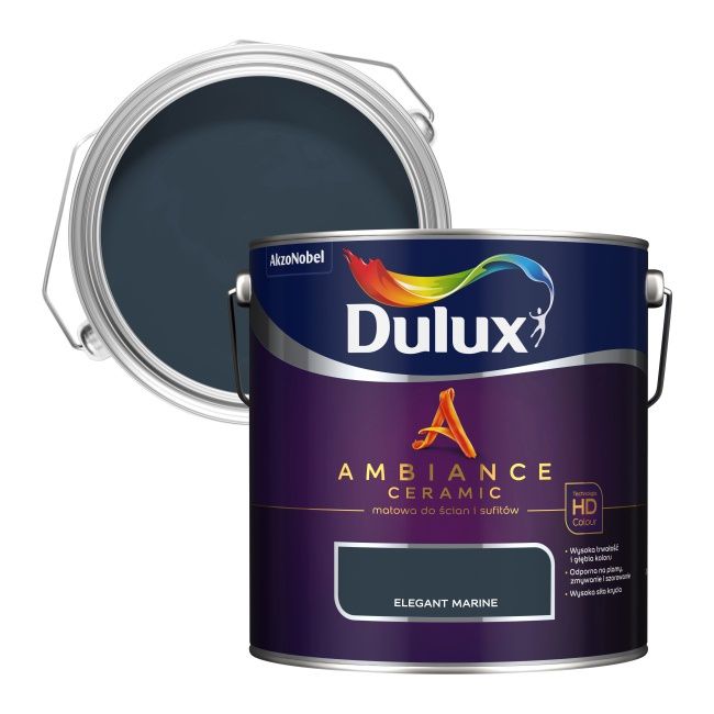 Farba Dulux Ambiance Ceramic elegantná morská 2,5l