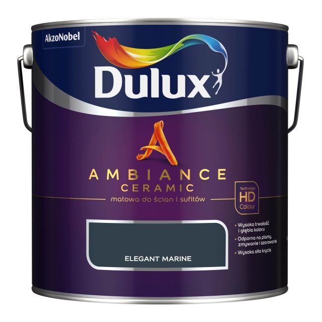 Farba Dulux Ambiance Ceramic elegantná morská 2,5l