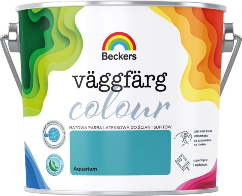 Farba lateksowa Beckers Vaggfarg Color akvárium 2,5l