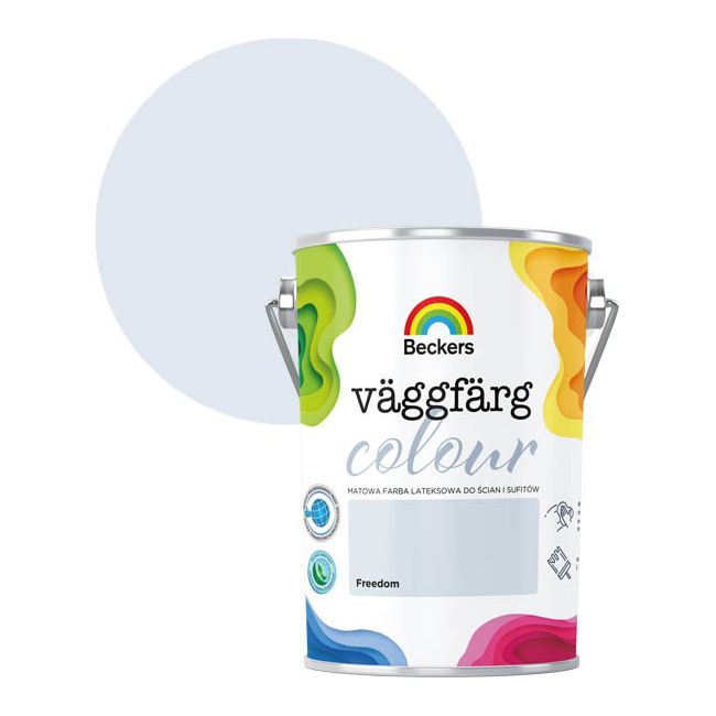 Beckers Vaggfarg Latexová farba voľnosti farieb 5 l
