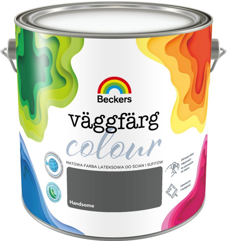 Farba lateksowa Beckers Vaggfarg Color fešák 2,5 l