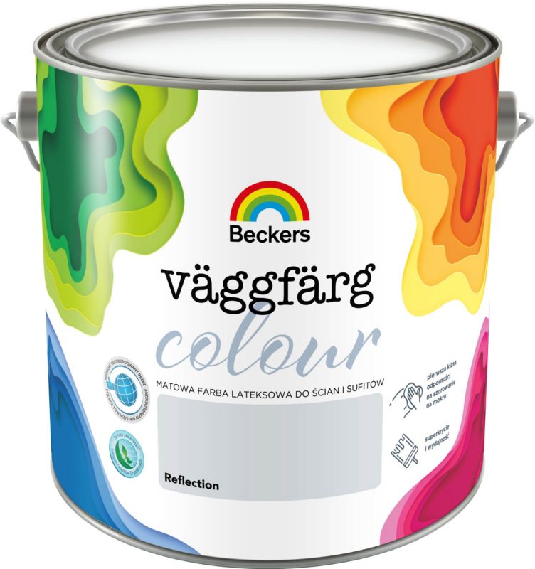 Beckers Vaggfarg Color reflexná latexová farba 2,5l