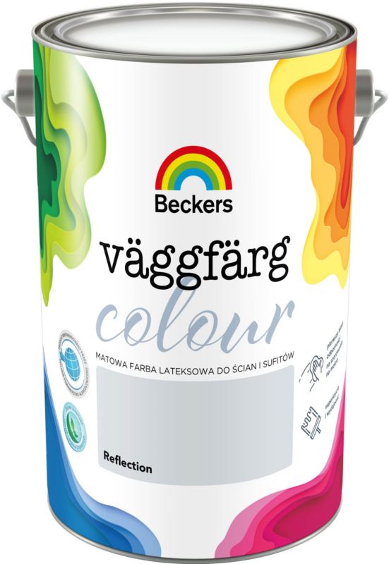 Beckers Vaggfarg Color reflexná latexová farba 5 l