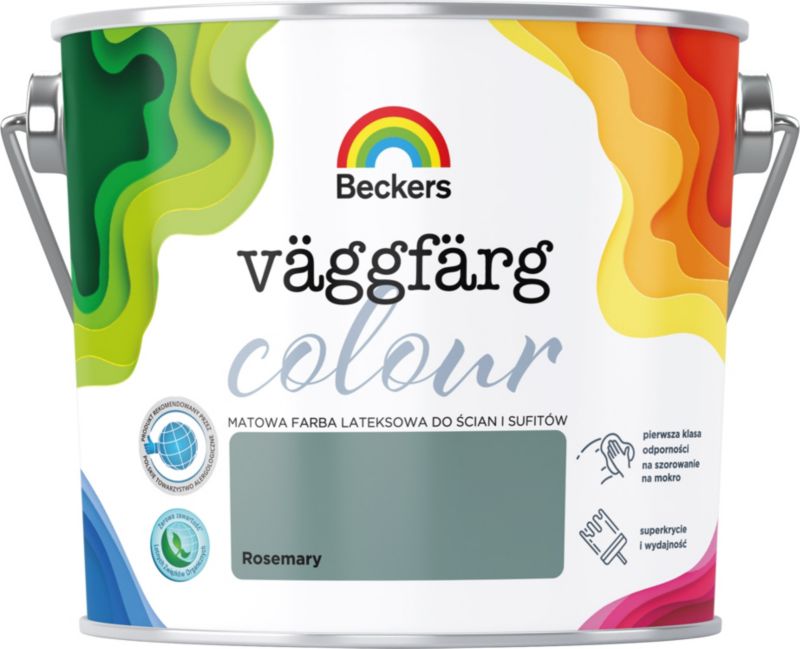Beckers Vaggfarg Color rozmarínová latexová farba 2,5l