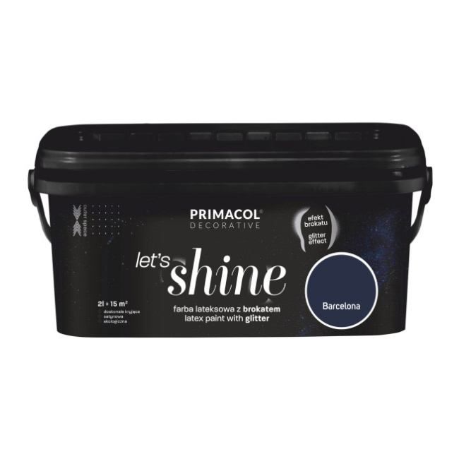 Primacol Let's Shine trblietavá farba 2 l Barcelona