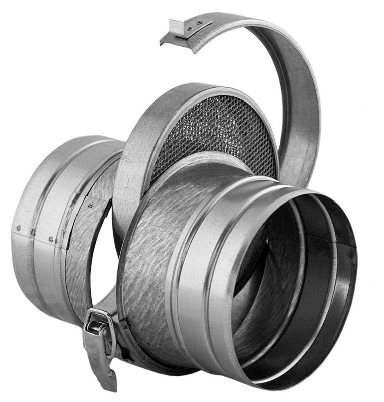 Kruhový oceľový filter Darco 150 mm