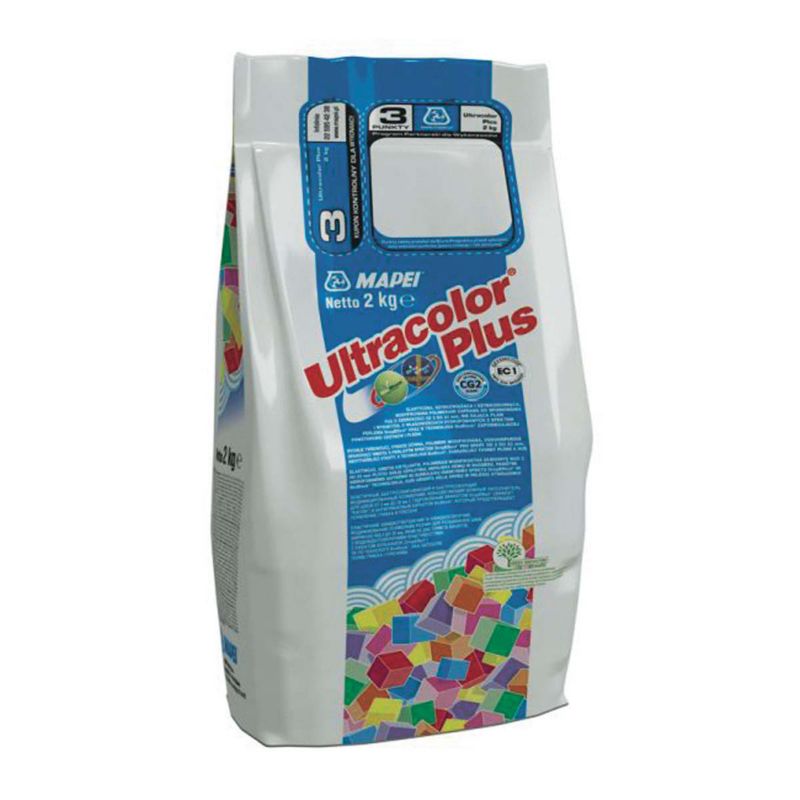 Mapei Ultracolor Plus 113 elastická škárovacia hmota, šedá, 2 kg