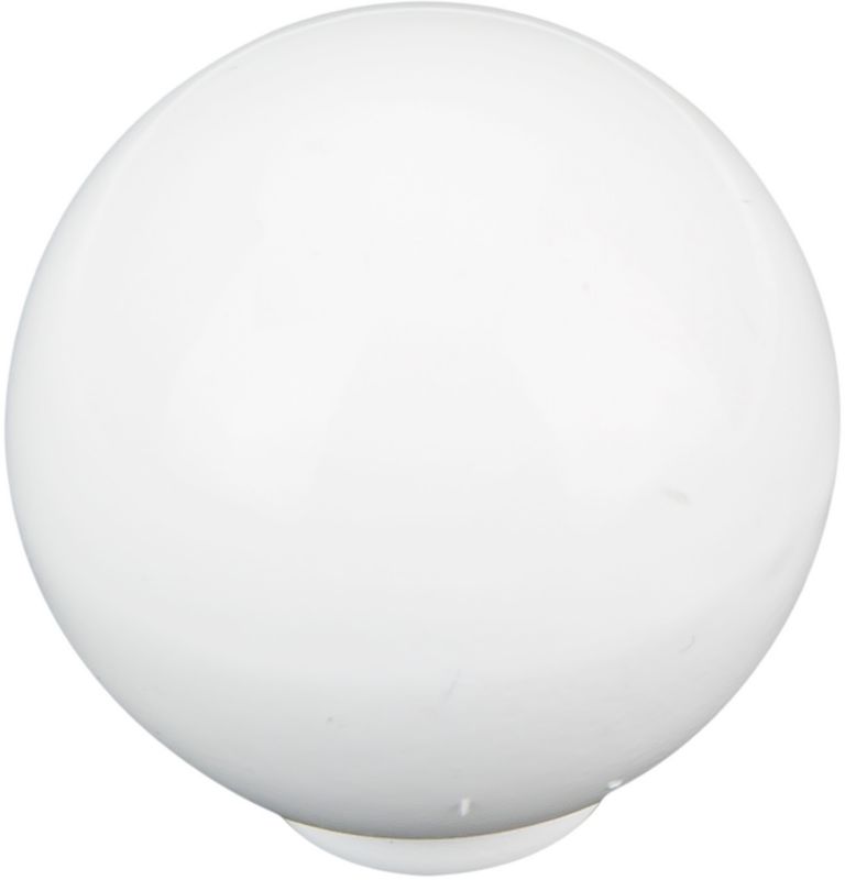 Schaffnerov gombík, biela plastová lampa