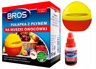 Bros Trap + silná tekutina 15 ml pre ovocné muchy