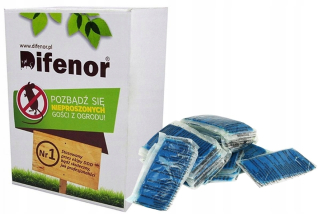 Nástraha na myši a potkany - DIVENOR jed KROTKO VOLES 450g vrecúška
