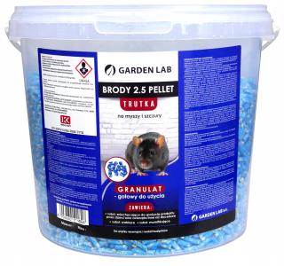 Nástraha na myši a potkany - Granules myš brodifacum 1 kg