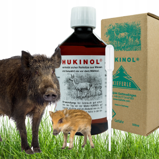 Nástraha na myši a potkany - HUKINOL odpudzovač diviakov a jeleňov 500ml
