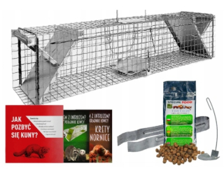 Nástraha na myši a potkany - Živá klietka pre Marten Weasels Rats 82x17x20