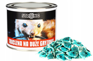Nástraha na myši a potkany - Najsilnejší jed pre veľké hlodavce silné 20 ks