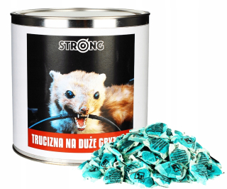 Nástraha na myši a potkany - NAJSILNEJŠÍ MUŽI JED SILNÝ 1500g