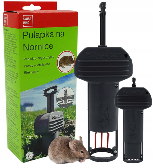Nástraha na myši a potkany - Pasca pre móly a hraboše pre tunel Super Cat