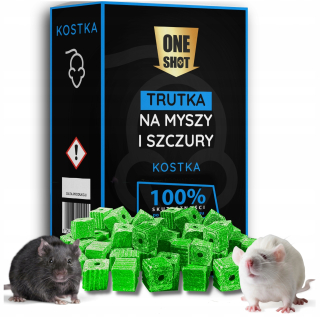 Nástraha na myši a potkany - SILNÝ MUMIFIKUJÚCI SUŠIACI JED NA MYŠI 1kg