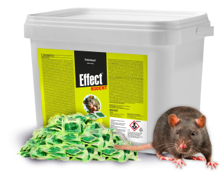 Nástraha na myši a potkany - Silný jed pre mól myši ffect 3 kg