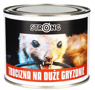 Nástraha na myši a potkany - SILNÝ JED na VEĽKÉ HLODAVCE MUŽI jed 20 ks